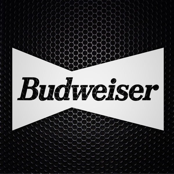 Pegatinas: Budweiser