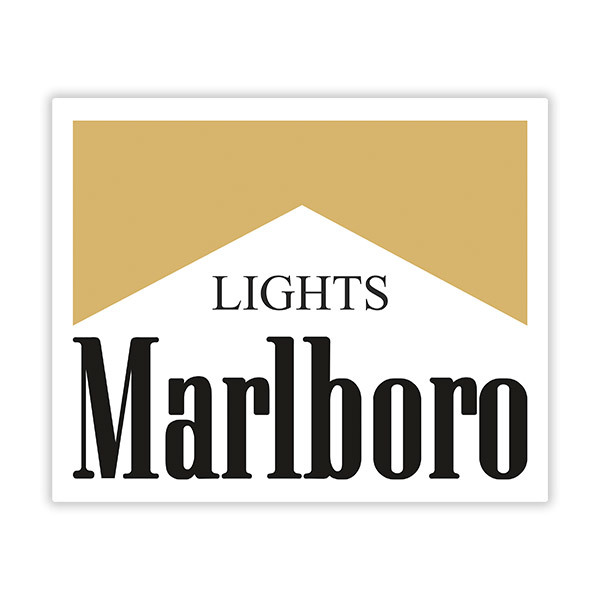 Pegatinas: Marlboro Lights