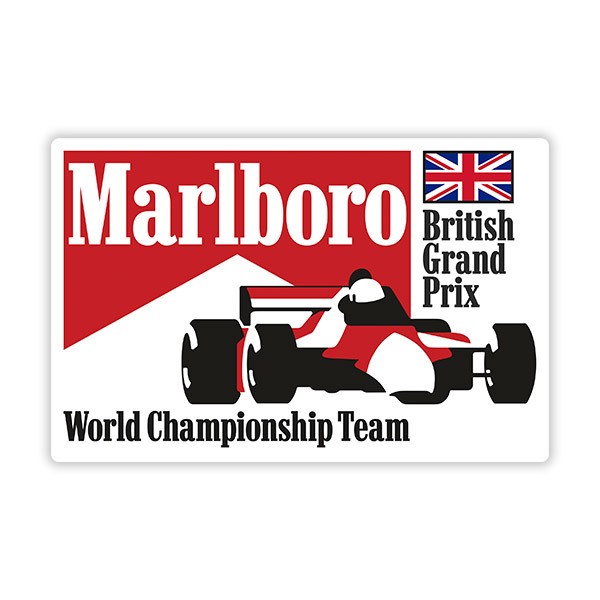 Pegatinas: Marlboro England Grand Prix