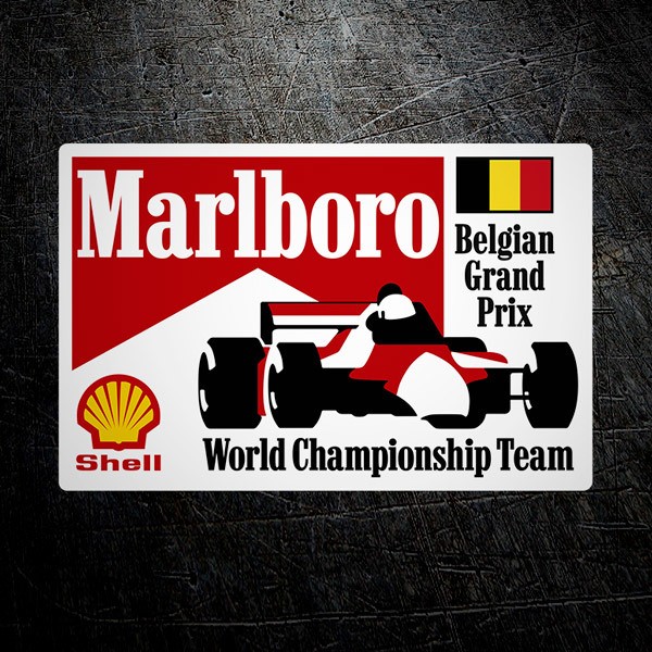 Pegatinas: Marlboro Belgian Grand Prix