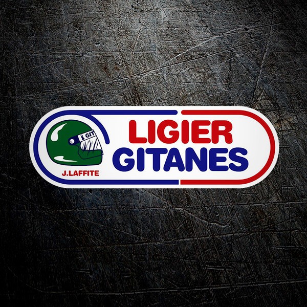 Pegatinas: Ligier Gitanes 1