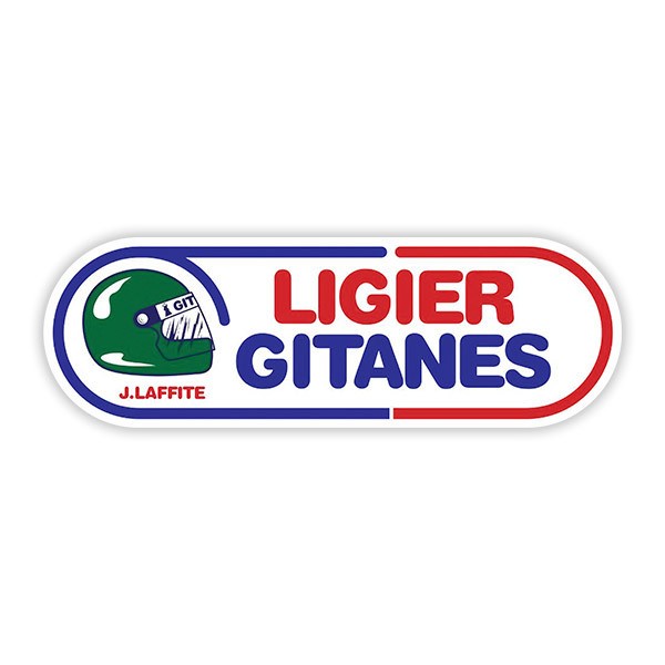 Pegatinas: Ligier Gitanes