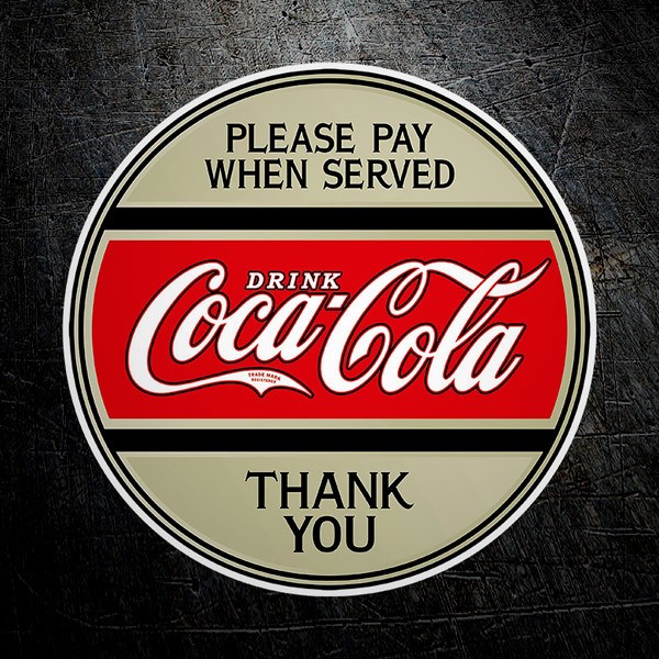 Pegatinas: Drink Coca Cola