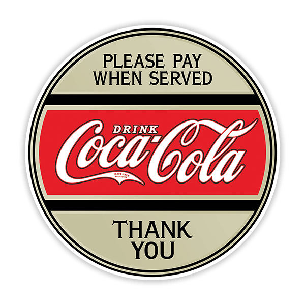 Pegatinas: Drink Coca Cola