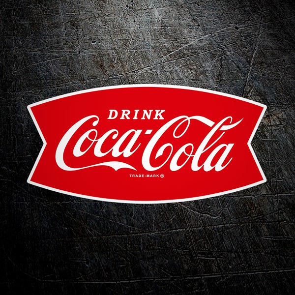 Pegatinas: Bebe Coca Cola 1