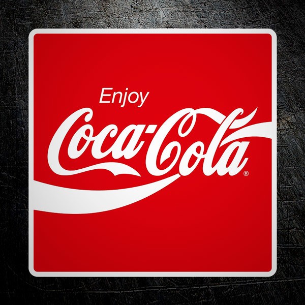 Pegatinas: Enjoy Coca Cola