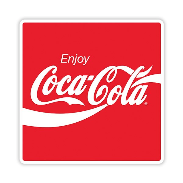 Pegatinas: Enjoy Coca Cola