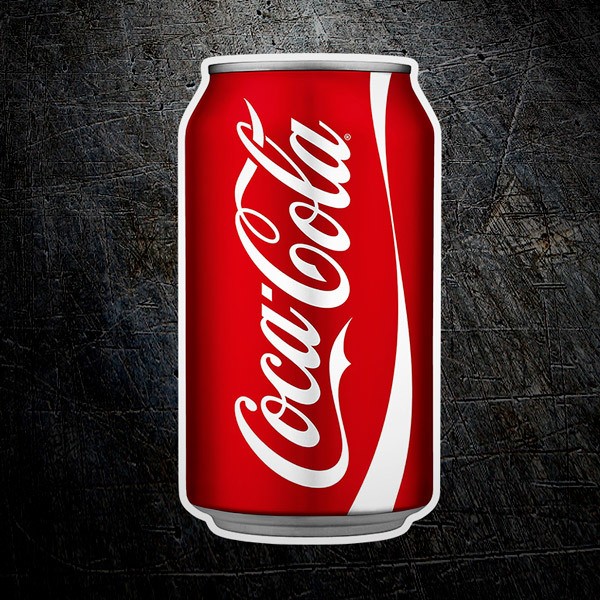 Pegatinas: Lata de Coca Cola