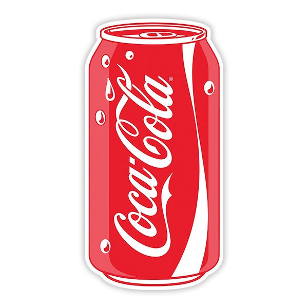 Pegatinas: Refrescante Coca Cola