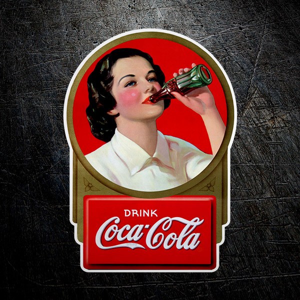 Pegatinas: Coca Cola Años 60 1