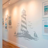 Vinilos Decorativos: Faro y Veleros 25