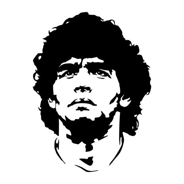 Vinilos Decorativos: Diego Armando Maradona