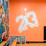 Vinilos Decorativos: Logo Jordan 23