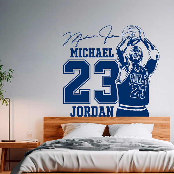 Vinilos Decorativos: Michael Jordan 23