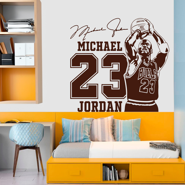 Vinilos Decorativos: Michael Jordan 23