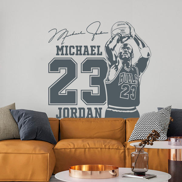 Vinilos Decorativos: Michael Jordan 23