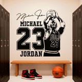 Vinilos Decorativos: Michael Jordan 23 9
