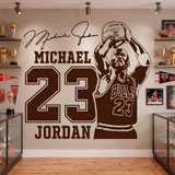 Vinilos Decorativos: Michael Jordan 23 10