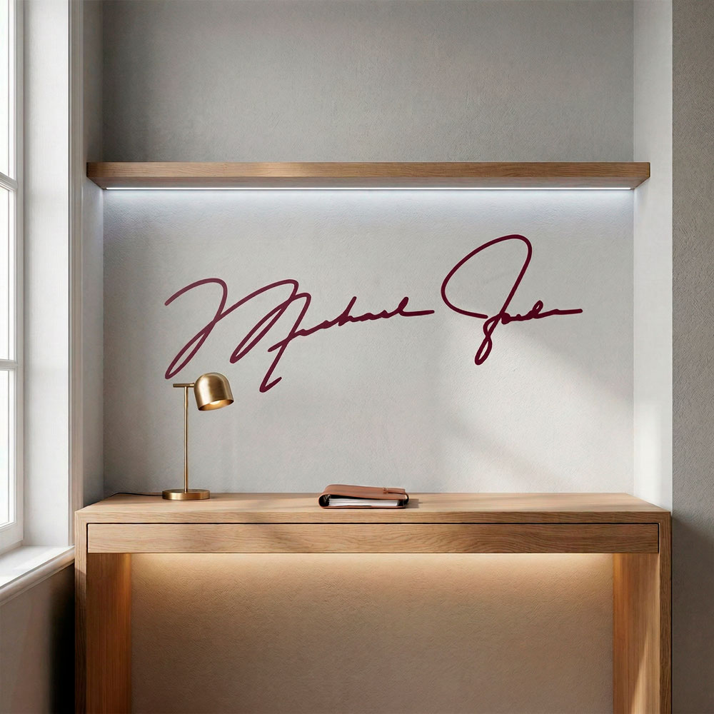 Aut&oacute;grafo de Michael Jordan 11