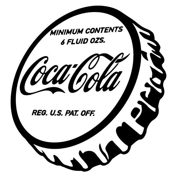 Vinilos Decorativos: Chapa de Coca Cola