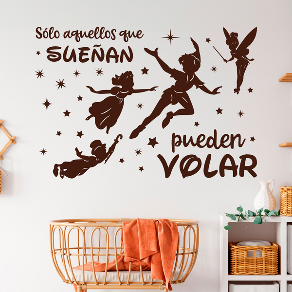 Vinilos Infantiles: Sólo Aquellos que Sueñan pueden Volar