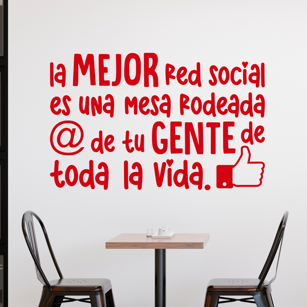 Vinilos Decorativos: La mejor Red Social