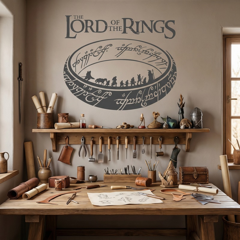 Vinilos Decorativos: El Se&ntilde;or de los Anillos