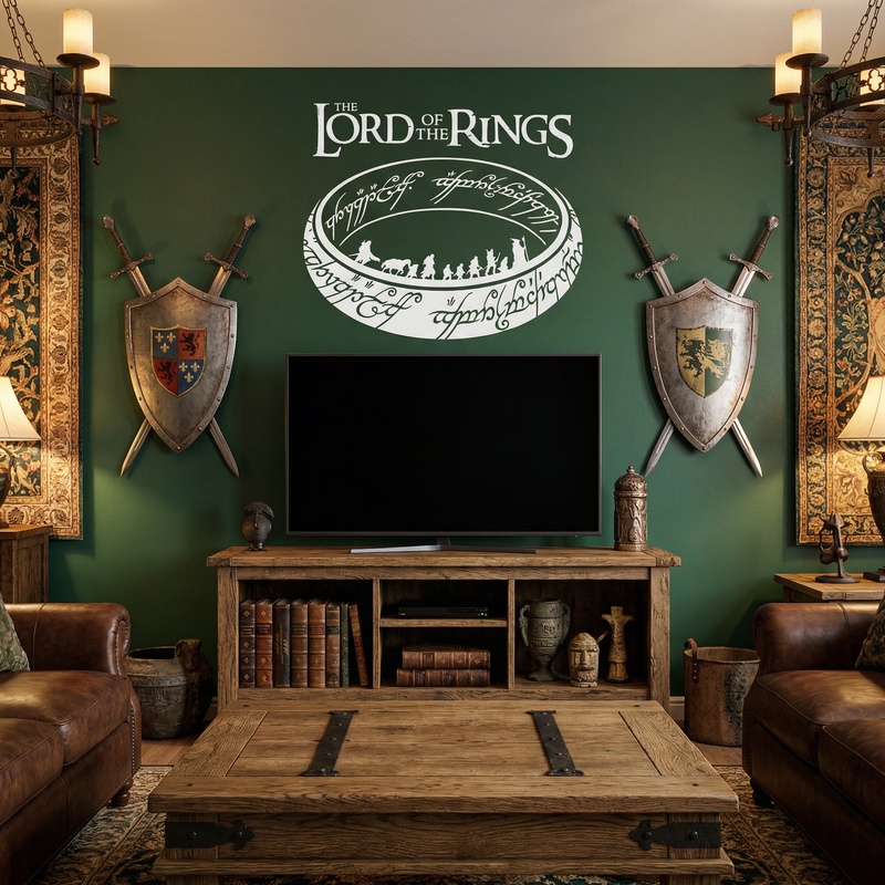 Vinilos Decorativos: El Se&ntilde;or de los Anillos