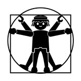 Vinilos Infantiles: Playmobil Vitruvio
