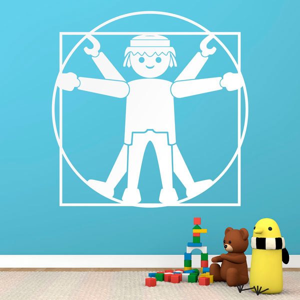 Vinilos Infantiles: Playmobil Vitruvio