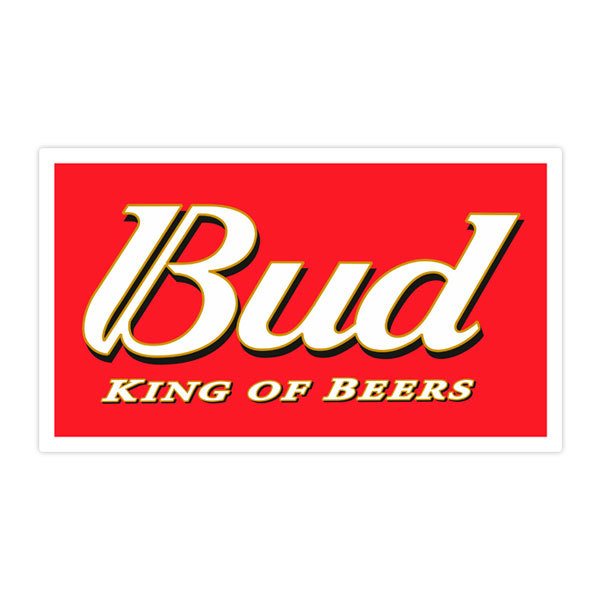 Pegatinas: Bud King of Beers