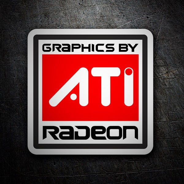 Pegatinas: ATI Radeon