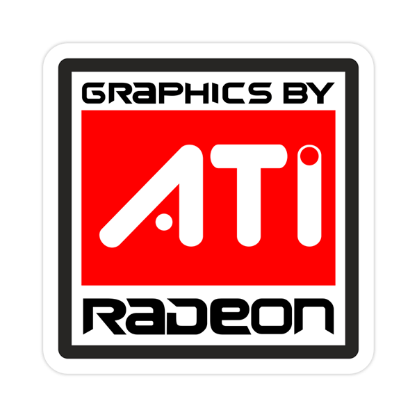 Pegatinas: ATI Radeon