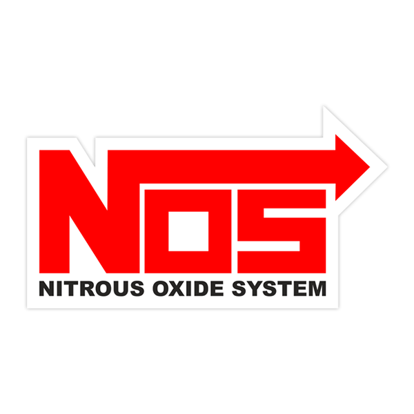 Pegatinas: NOS Nitrous Oxide System