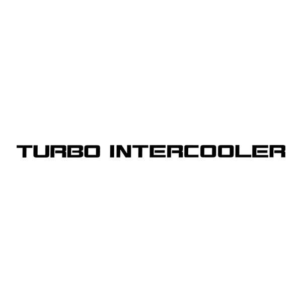 Pegatinas: Turbo Intercooler