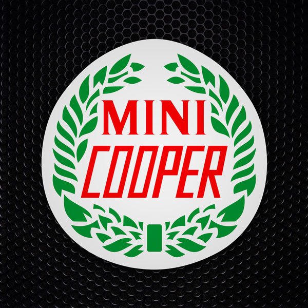 Pegatinas: Mini Cooper 1