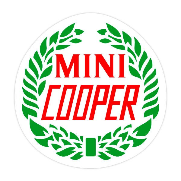 Pegatinas: Mini Cooper