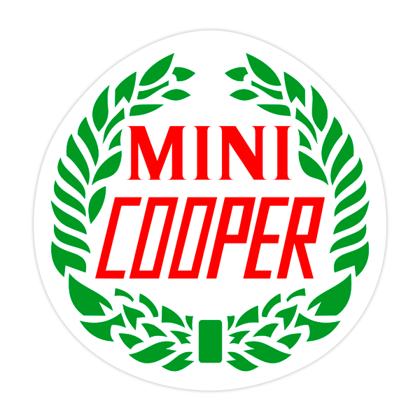 Pegatinas: Mini Cooper 0