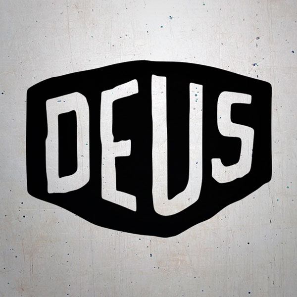 Pegatinas: Deus Moto