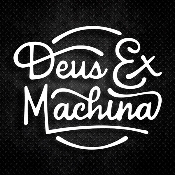 Pegatinas: Moto Deus ex Machina