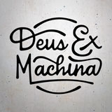 Pegatinas: Moto Deus ex Machina 2