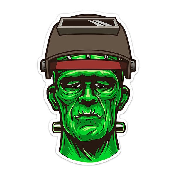 Pegatinas: Frankenstein Soldador