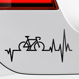 Pegatinas: Cardiograma Bicicleta 2