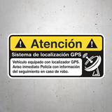 Pegatinas: Atención GPS 3