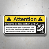 Pegatinas: Attention GPS 3