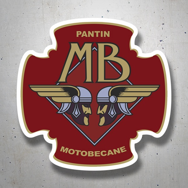 Pegatinas: Motobécane Pantin MB