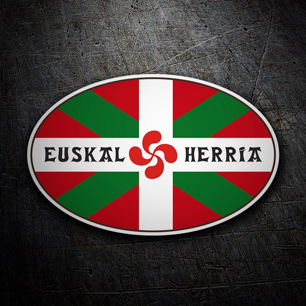 Pegatinas: Euskal Herria Óvalo
