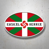 Pegatinas: Euskal Herria Óvalo 3