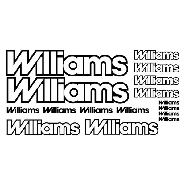 Pegatinas: Set 16X Williams
