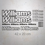 Pegatinas: Set 16X Williams 2